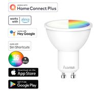 Hama Lámpara LED WiFi GU10 5,5W RGB Smart App para Alexa Google