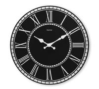 Hama Reloj de pared Vintage Rab, silencioso, diámetro 30 cm, pilas, Negro