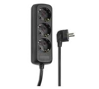 Hama Power Strip 3 Fold 5 Meter Black