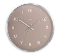 Hama - Reloj de pared radiopilado Fiji, diámetro 30 cm, aluminio