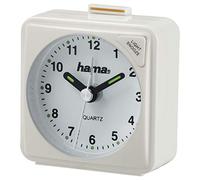 Hama Reloj de Viaje A50, 5,6 x 3 x 5,6 cm, Color Blanco