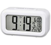 Hama Reloj despertador digital RC 660" radiocontrolado, alarma, termómetro, pilas Blanco