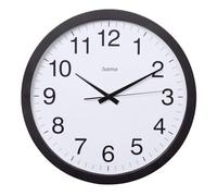 Hama Reloj de pared Aruba, diámetro 40 cm, silencioso, negro