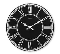 Hama Reloj de pared Vintage Rab, silencioso, diámetro 30 cm, pilas, Negro