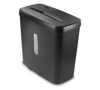 Hama | Destructora de Papel Corte Transversal 5 Hojas DIN A4 P4, Negro | Trituradora de Documentos compacta GDPR, tritura Tarjetas, E-3, P-4, T-4, automático antiatasco, 11 L