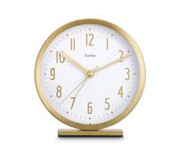 Hama Despertador Skye sin tic-tac, dorado