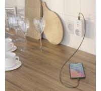 Hama Enchufe inteligente WLAN, 2x USB-A, 2.300W/10A, control por voz/app, blanco