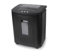 Hama |Trituradora de Papel con Nivel Seguridad E-3, P-4, T-4, 25L, Negro | Destructora papel, Dimensiones 37x 26x 52,3 cm, Max. Nivel ruido: 60 db, Max. Velocidad de corte: 2,2 m/min, PREMIUM AutoM120