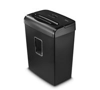 Hama Trituradora de papel Microcorte P-5 8 hojas DIN 66399 P5 E4 T5 Destruye tarjetas 20L Negro