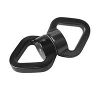 Hamaca giratoria, dispositivo giratorio de aluminio resistente, giratorio giratorio para yoga, escalada en roca, árbol telaraña, interior, exterior, jardín, dormitorio, sala de estar, mujeres y