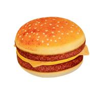 Hamburguesa Plush - Soft Hugging Cushion, 15,75 x 15,75 pulgadas Hamburguesa Stuffed Pillow, Hamburguesa Plushs for Family Friends Home Bedroom Couch Sofa Decor Christmas Birthday