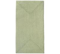 HAMID Alfombra Nansa Interior/Exterior Pet Reciclado - Lavable y Resistente al Agua - Ecológica y Sostenible - Ideal para Terraza, Jardín o Salón (110x60cm, Verde)