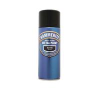 Hammerite Direct to Rust acabado suave spray limpiador para pizarras blancas - negro satinado