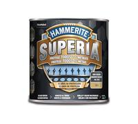 Hammerite Esmalte antioxidante al agua, Gris Oscuro, 2,5 L