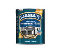 HAMMERITE-Esmalte Antioxidante Forja Negro 5 L Protección antióxido hasta 8 años