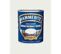 HAMMERITE-Esmalte Antioxidante Liso Brillante Negro 2,5 L Protección Antióxido hasta 8 años