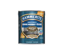 Hammerite Esmalte directo sobre hierro y óxido, Martelé, Color Cobre, 5 L (Paquete de 1)