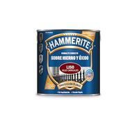 Hammerite Esmalte directo sobre hierro y óxido Liso Brillante Rojo Carruajes 2,5 L