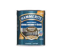 Hammerite Esmalte directo sobre hierro y óxido, Martelé, Color Cobre, 5 L (Paquete de 1)