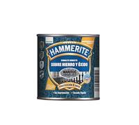 Hammerite Esmalte directo sobre hierro y óxido, Martelé, Color Gris Plata, 250 ml (Paquete de 1)