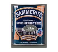 Hammerite Esmalte Antioxidante Forja – Protección antióxido hasta 8 años – Gris oscuro 750 ml