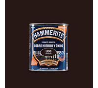 Hammerite Esmalte Liso Brillante Marrón 750 ml (Paquete de 1)