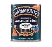 Hammerite Esmalte Liso Satinado Blanco 750 ml (Paquete de 1)