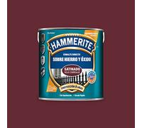Hammerite Esmalte Liso Satinado, Rojo Carruajes, 2.5 l (Paquete de 1)