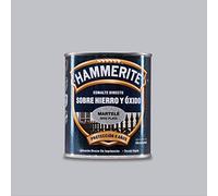 Hammerite Esmalte Martele, Gris Plata, 750 ml (Paquete de 1)