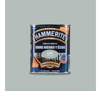 Hammerite Esmalte para metal Hierro y Óxido (Gris plateado, 250 ml, Efecto liso)