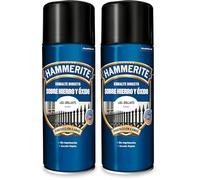Hammerite Sprays de pintura, Blanco, 400 ml (Paquete de 2)