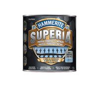 Hammerite Superia Esmalte antioxidante al agua, Brillante, Color Gris, 2.5 L
