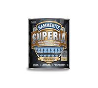 Hammerite Esmalte antioxidante Superia al agua Mate Gris 750 ml