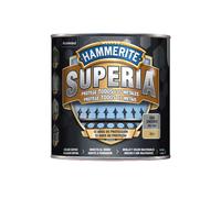 HAMMERITE SUPERIA-Esmalte Antioxidante al Agua Mate Gris 750 ml Protección Antióxido hasta 12 años