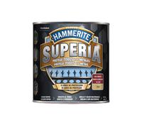HAMMERITE SUPERIA-Esmalte Antioxidante al Agua Mate Rojo Carruajes 750 ml Protección Antióxido hasta 12 años