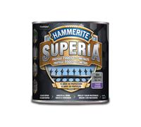 HAMMERITE SUPERIA-Esmalte Antioxidante al Agua Satinado Gris 2,5 L Protección Antióxido hasta 12 años