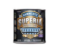 HAMMERITE SUPERIA-Esmalte Antioxidante al Agua Satinado Marrón 750 ml Protección Antióxido hasta 12 años