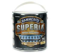 Hammerite Superia - Esmalte de metal antioxidante para interior y exterior, color marrón mate, 2,5 l