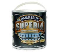 Hammerite Superia - Esmalte de metal antioxidante para interior y exterior, color verde, 2,5 l