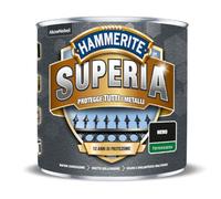 Hammerite Superia - Esmalte de metal antioxidante para interior y exterior, ferromicaceo negro, 2,5 L