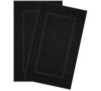 Hammetex Alfombrillas de Baño Pack de 2, 100% Algodón 900 gsm, Certificadas Oeko-Tex, Absorbentes y Lavables para el Baño, 51x86 cm