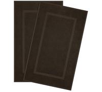 Hammetex Alfombrillas de Baño Pack de 2, 100% Algodón 900 gsm, Certificadas Oeko-Tex, Absorbentes y Lavables para el Baño, 51x86 cm