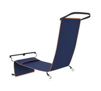 Hammock para Piernas Viajes en Avión Reposapiés de Viaje para Adultos | Colchoneta Plegable para Descansar en Viajes Largos y Fines de Semana