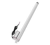 Hamwesh Actuador Lineal de Alta Resistencia, de 500 Mm, 12 V CC, | Motor de varilla de empuje de cilindro eléctrico, empuje 750N, resistente al agua IP54, bajo nivel de ruido 42dB, para