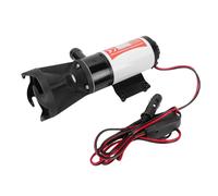 Hamwesh Bomba Maceradora para RV, Bomba de Aguas Residuales Autocebante de Caudal de 12 GPM, de Residuos Portátil con Conector de Manguera de Jardín de 3/4 Pulgadas y Molinillo de Acero Inoxidable