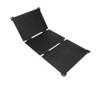 Hamwesh Cargador de Panel Solar Plegable de 30 W, Cargador Solar Portátil ETFE con Carga Rápida, Protección contra Sobrecarga de Chip Inteligente para Acampar, Senderismo, Actividades Al Aire