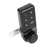 Hamwesh Cerradura Electrónica para Gabinete, Pantalla Táctil Inteligente, Cerrojo Mecánico, Cerradura de Puerta de Entrada sin Llave, Cerrojo Inteligente con Seguridad para Archivadores, Cajones,