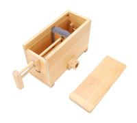 Hamwesh Fuelle de Fuego Manual, Fuelle de Ajuste Flexible Hecho a Mano Tradicional Tirado a Mano para Estufa de Leña, Soplador de Chimenea con Conducto de Acero Inoxidable para Estufa de té de Leña