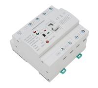Hamwesh Inversor automático, 80A 400V 50/60Hz interruptor de nivel milisegundo interruptor automático de doble potencia, 4P eléctrico con fuente de alimentación doble para el hogar