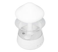 Hamwesh Rain Humidificador Goteo de Agua, 300ml, 7 Colores Luz, USB | Difusor de aromaterapia, construcción de ABS, control de temporizador, niebla fina, funcionamiento silencioso, decoración